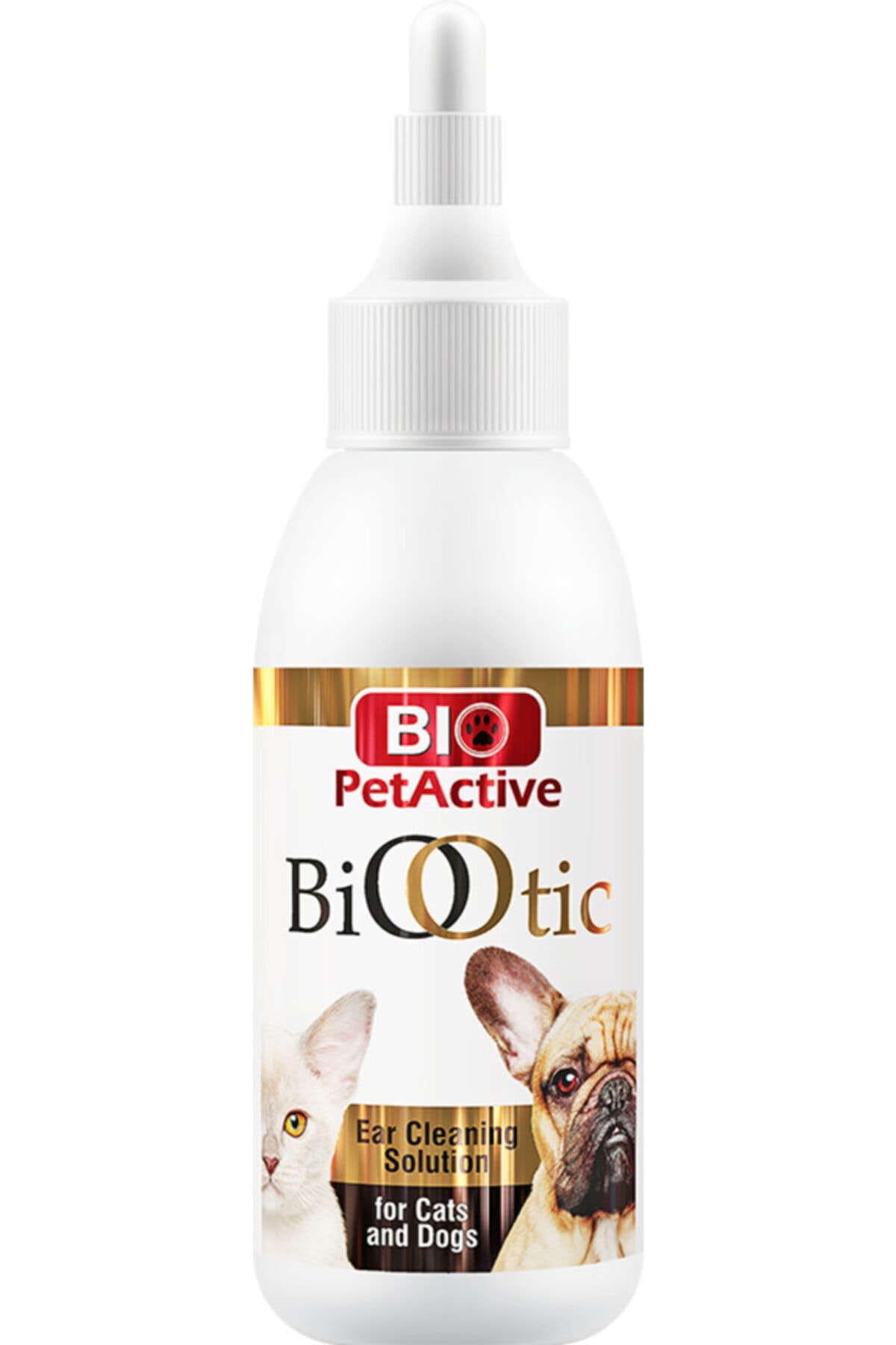 محلول پاک‌کننده جرم گوش سگ بایو پت‌اکتیو Bio PetActive Bio Otic، ۱۰۰ میلی‌لیتر