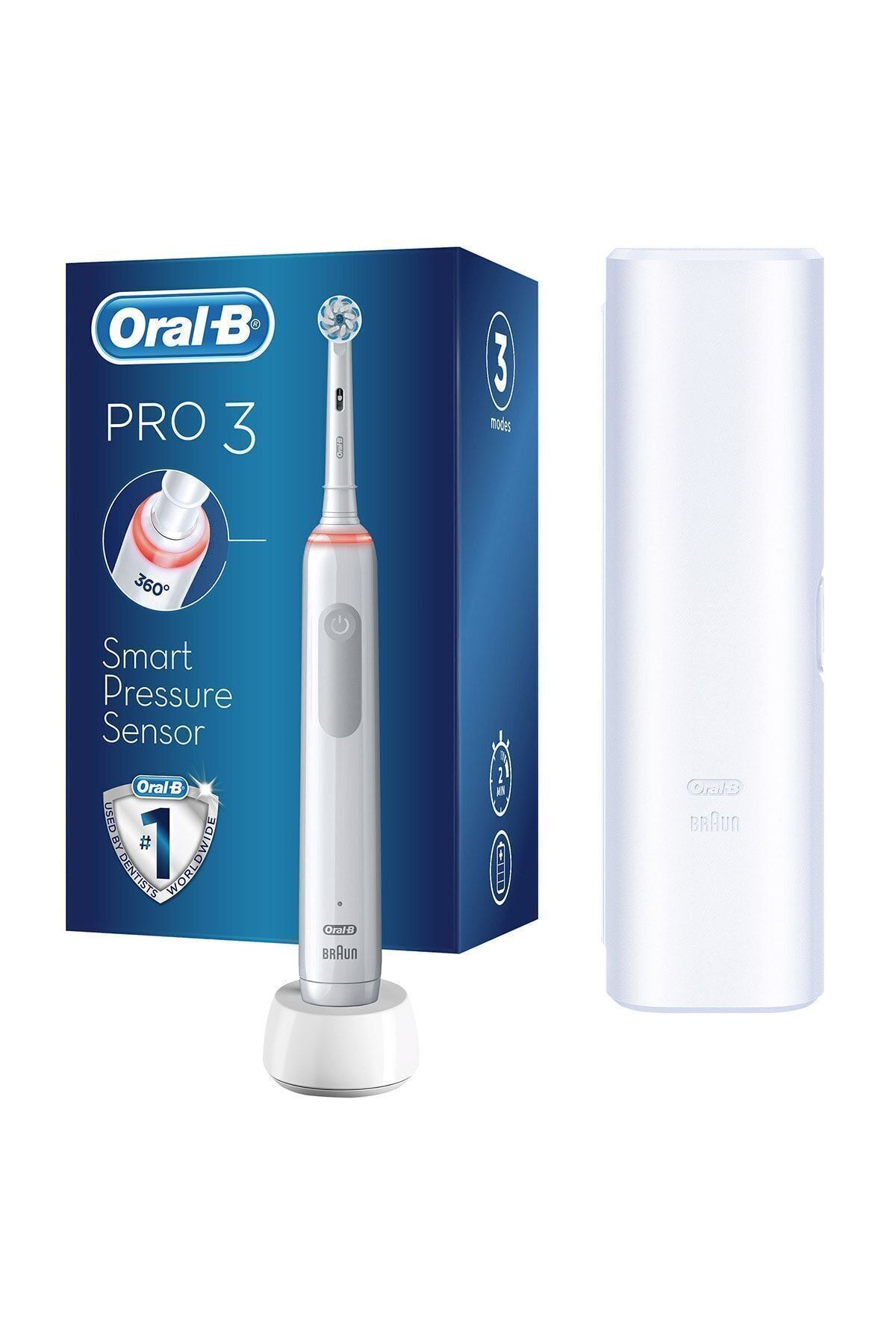 مسواک شارژی سر قابل شارژ PRO 3500 اورجینال Oral-B