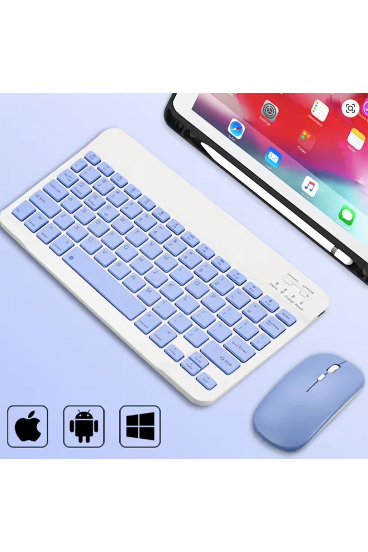کاور تبلت ست قلم لمسی و کیبورد با کیف پایه سازگار 12.1 اینچی HONOR PAD 10 Yesnıce