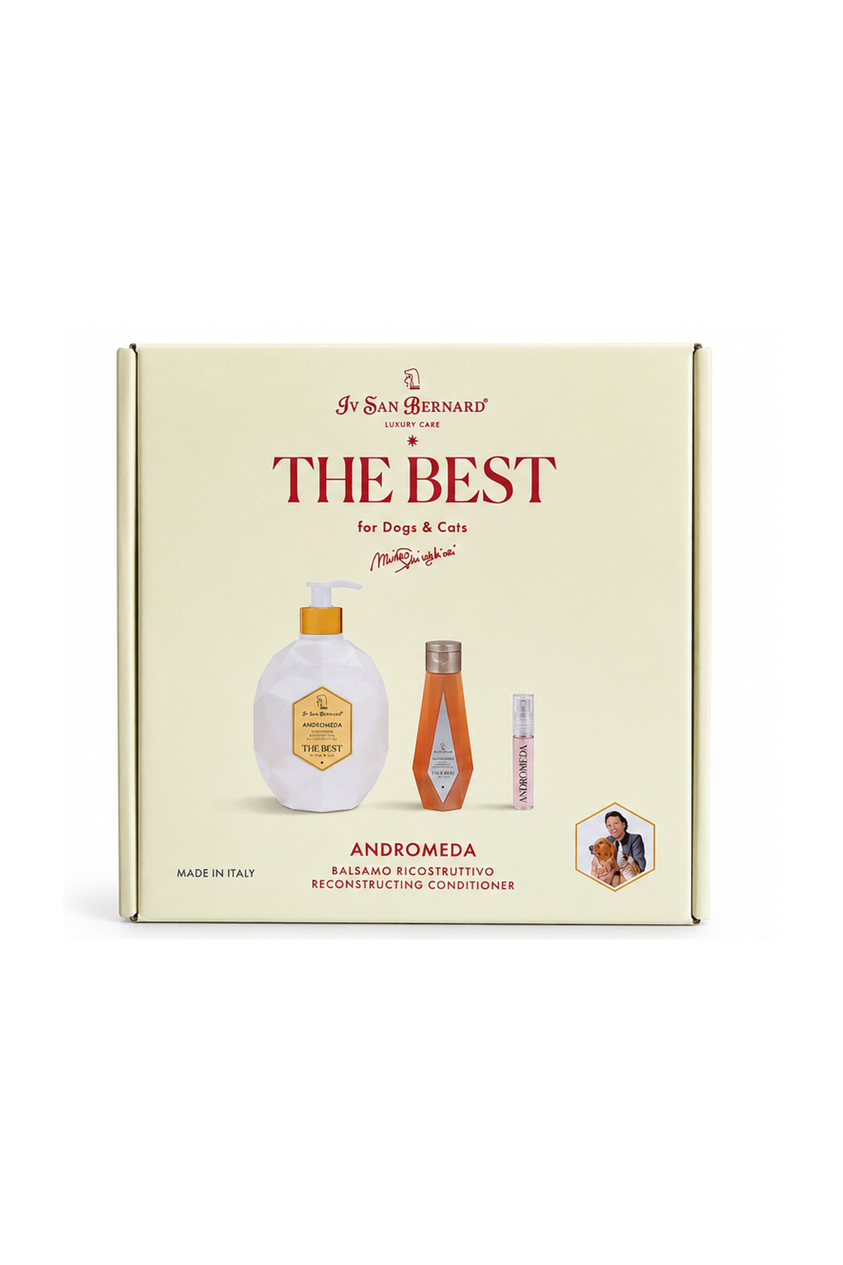 ست مراقبتی لوکس ۳ پارچه The Best Andromeda از آی‌وی سن برنارد Iv San Bernard