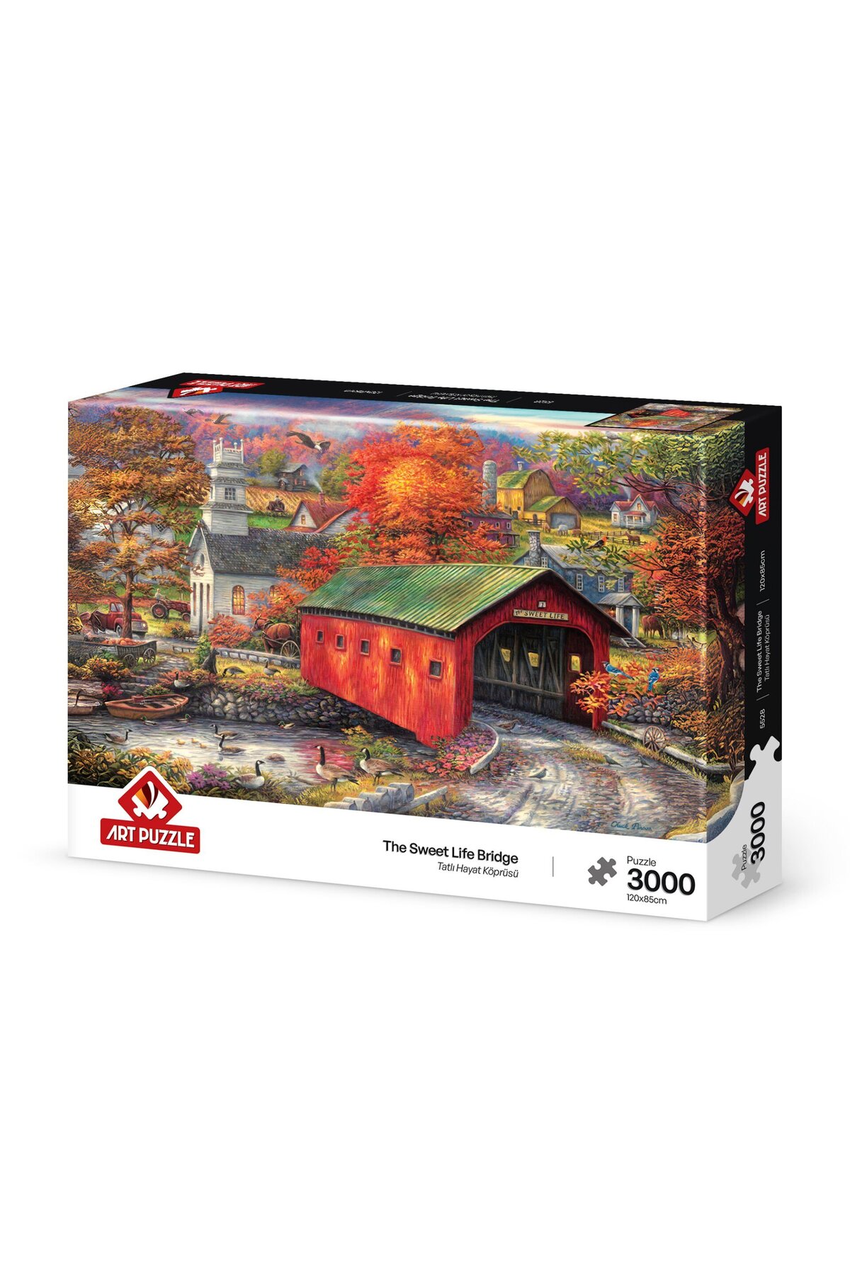 پازل 3000 تکه پل زندگی شیرین از ترکیه Art Puzzle