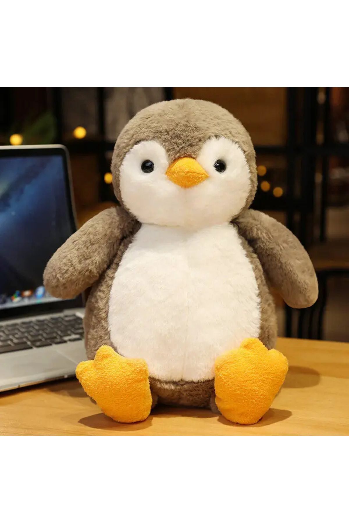 اسباب بازی های پشمی پنگوئن مخمل خواب دار 30 سانتی متری SANRIO KAWAII SOFT SLEEPING COMPANION NB market
