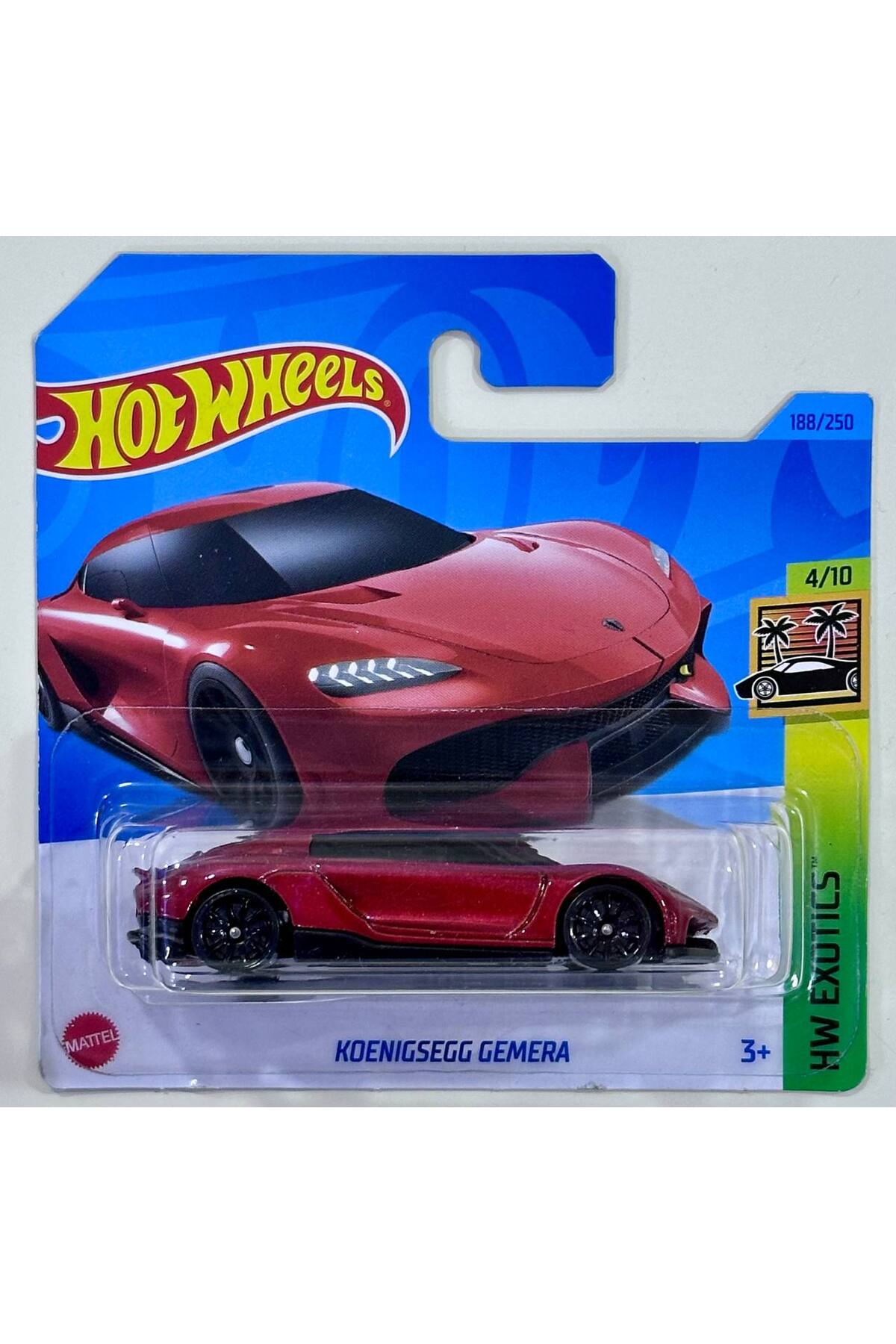 ماشین اسباب بازی KOENIGSEGG GEMERA 188 250 سری 2023 مقیاس 1 64 هات ویلز اورجینال HOT WHEELS