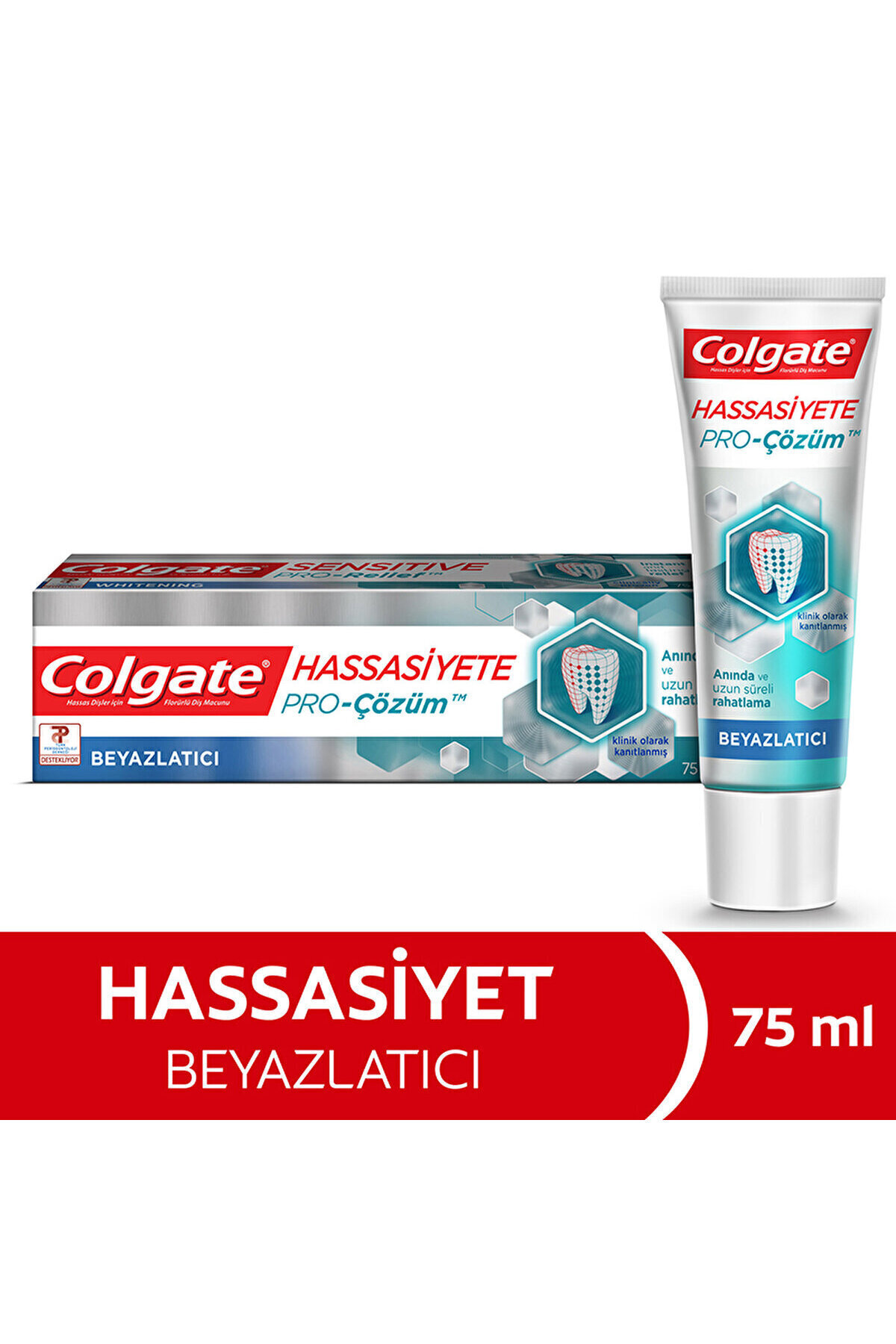 ست مراقبت پوست PRO SOLUTION FOR SENSITIVITY WHITENING خمیر دندان 75 میلی لیتری Colgate