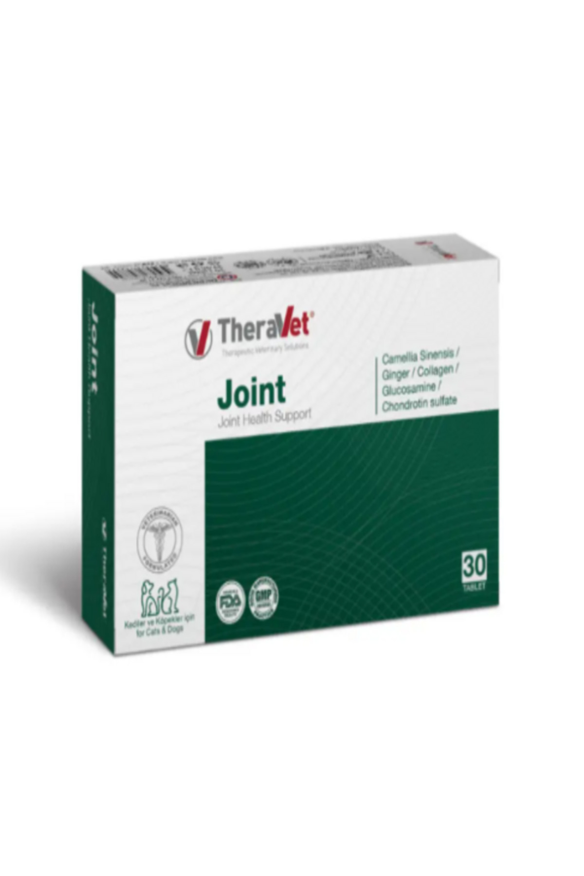 قرص خوراکی حمایت مفاصل گربه و سگ Theravet Joint، ۳۰ عدد، تراوت theravetttt