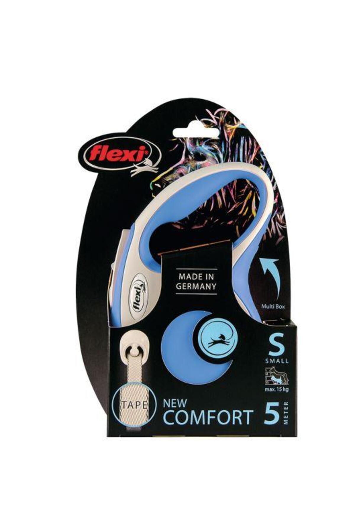 بند قلاده نواری خودکار سگ ۵ متری فلکسی Flexi New Comfort Small