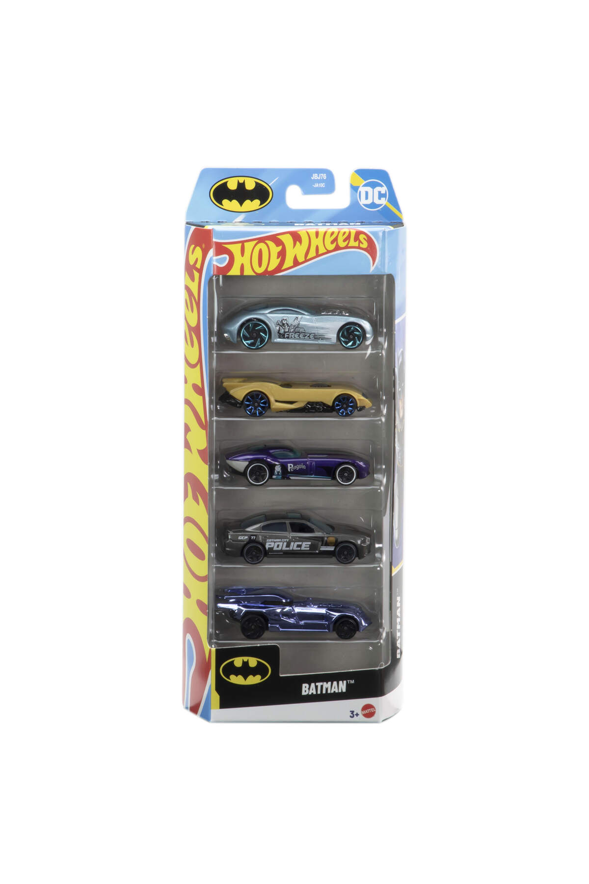 ماشین اسباب بازی ® ست بتمن 5 تکه | JDR18 HOT WHEELS
