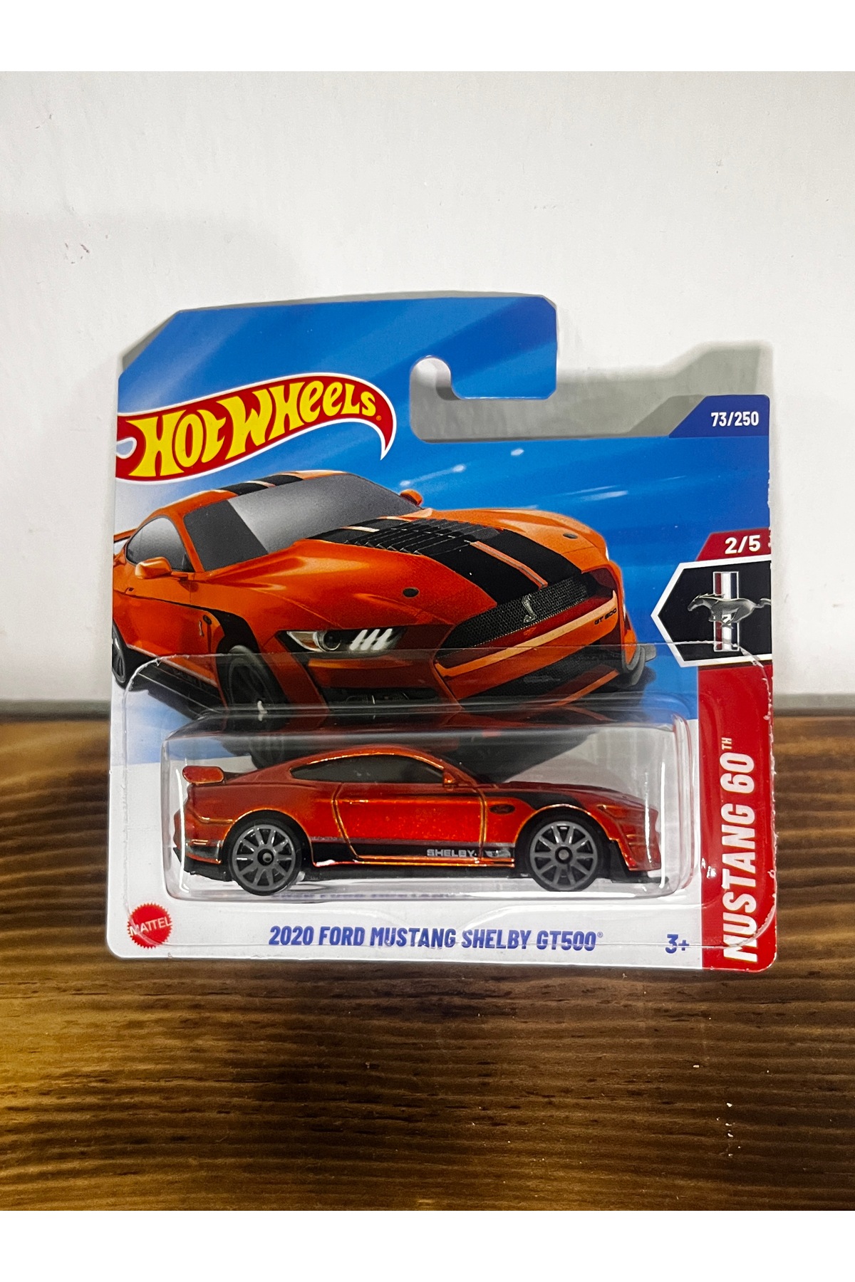 ماشین اسباب بازی فورد موستانگ شلبی GT500 سری 2025 JBB16 هات ویلز اورجینال HOT WHEELS