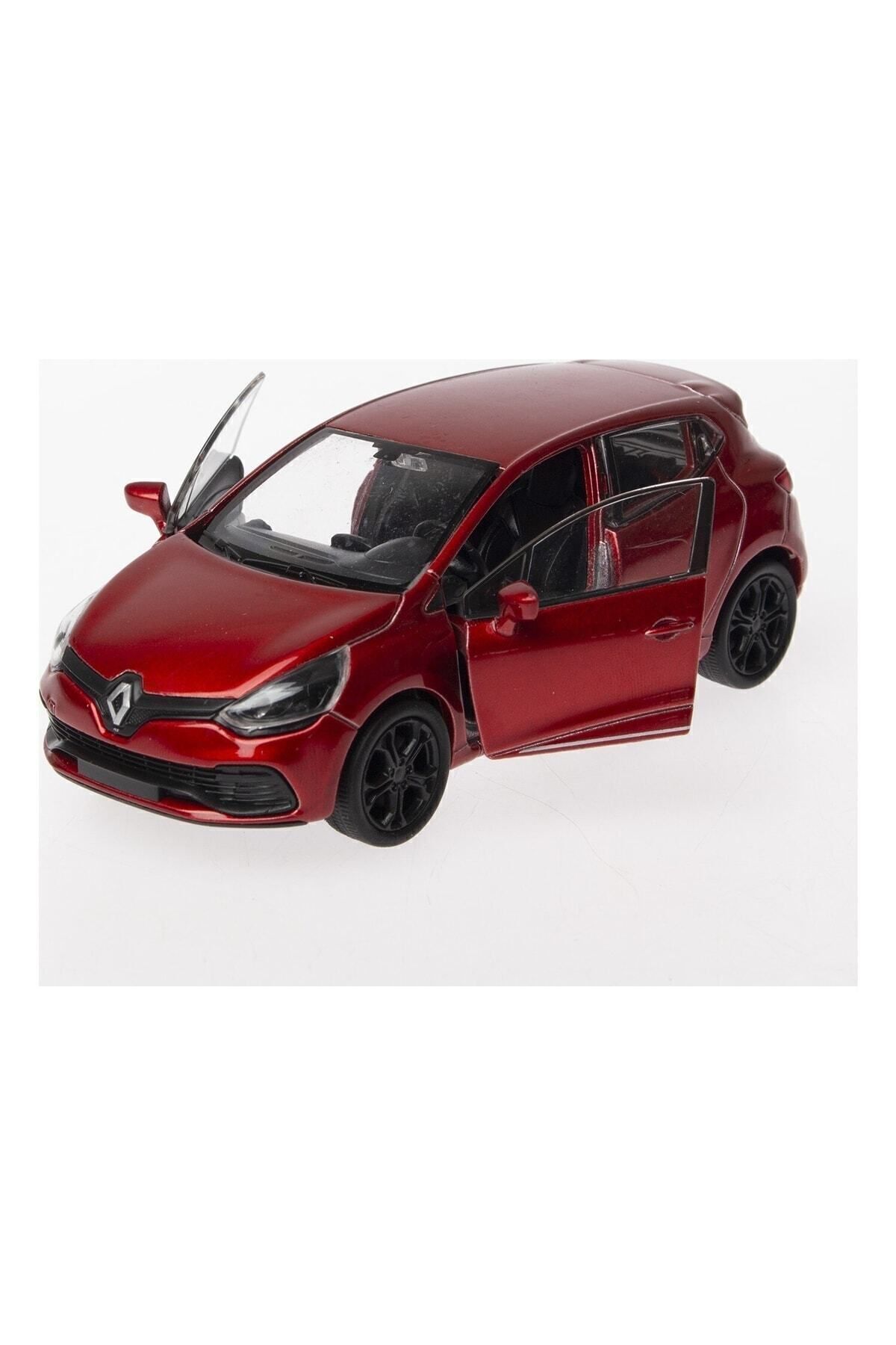 ماشین اسباب بازی 1:36 SCALE DIECAST کشش و رها کردن RENAULT CLIO RS RED WELLY