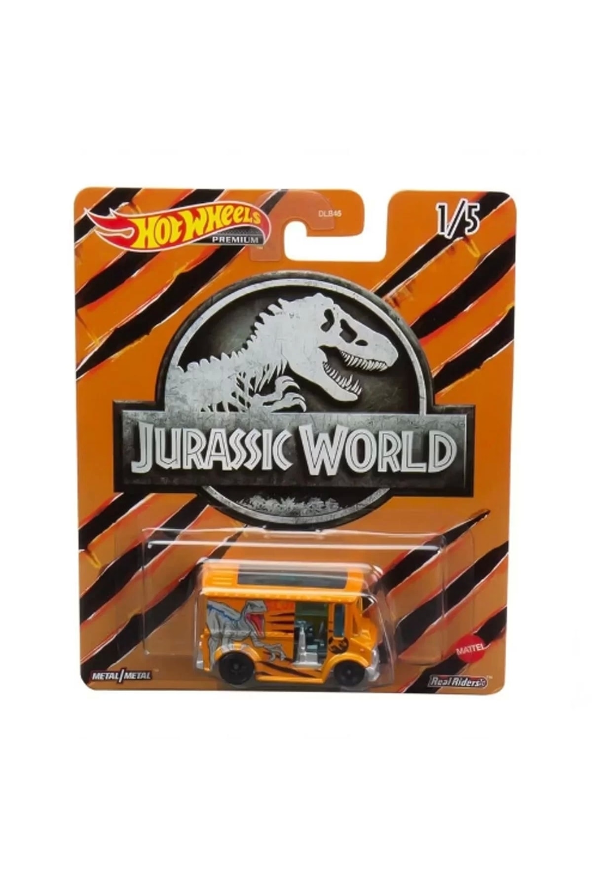 ماشین اسباب بازی جعبه نان پریمیوم JURASSIC WORLD هات ویلز اورجینال HOT WHEELS