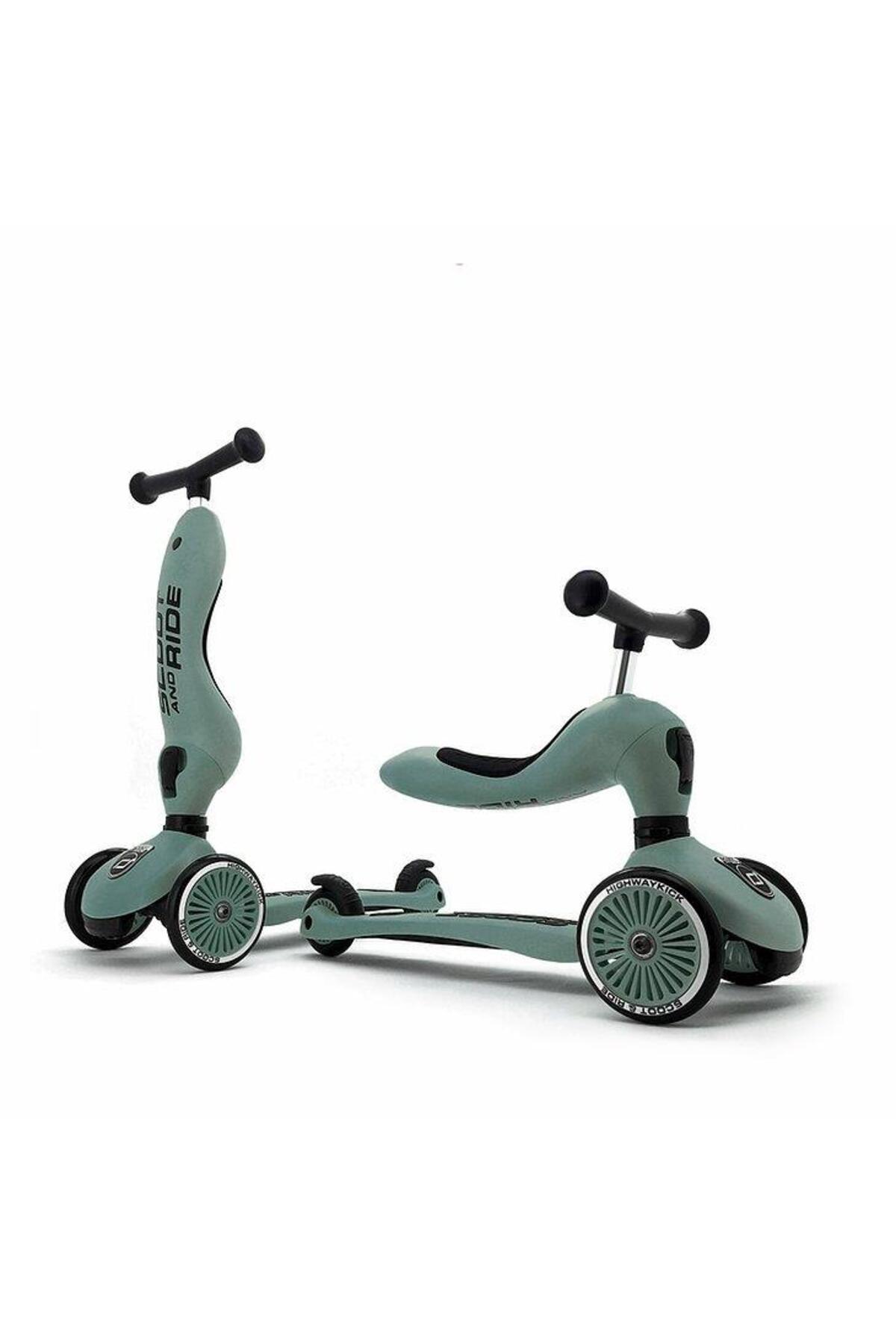 اسکوتر کودکان HIGHWAYKICK 1 SEAT KIDS SCOOTER GREEN 160629 96269 از ترکیه SCOOT AND RIDE