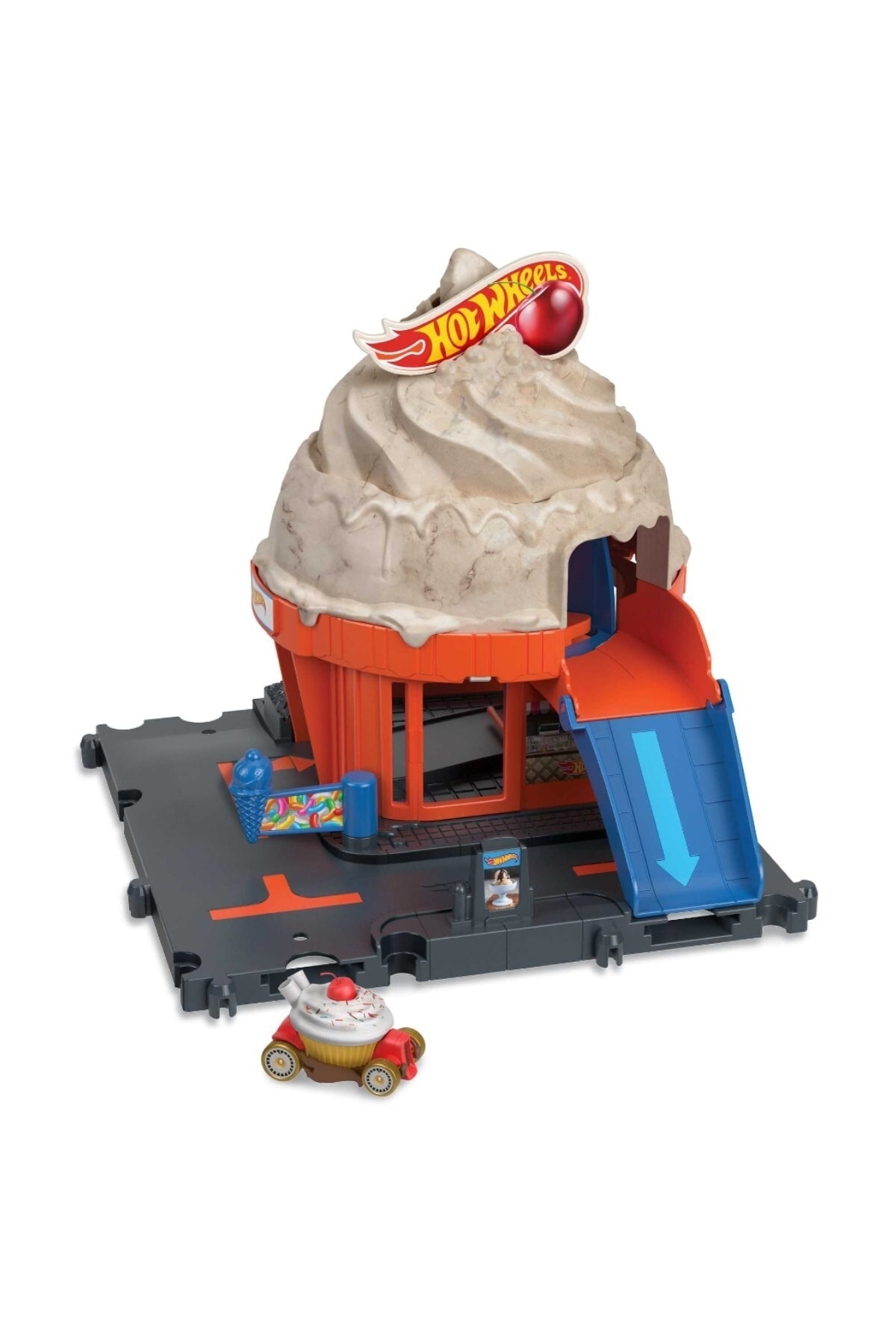 ماشین اسباب بازی آهنگ بستنی سریال CITY LIFE هات ویلز اورجینال HOT WHEELS