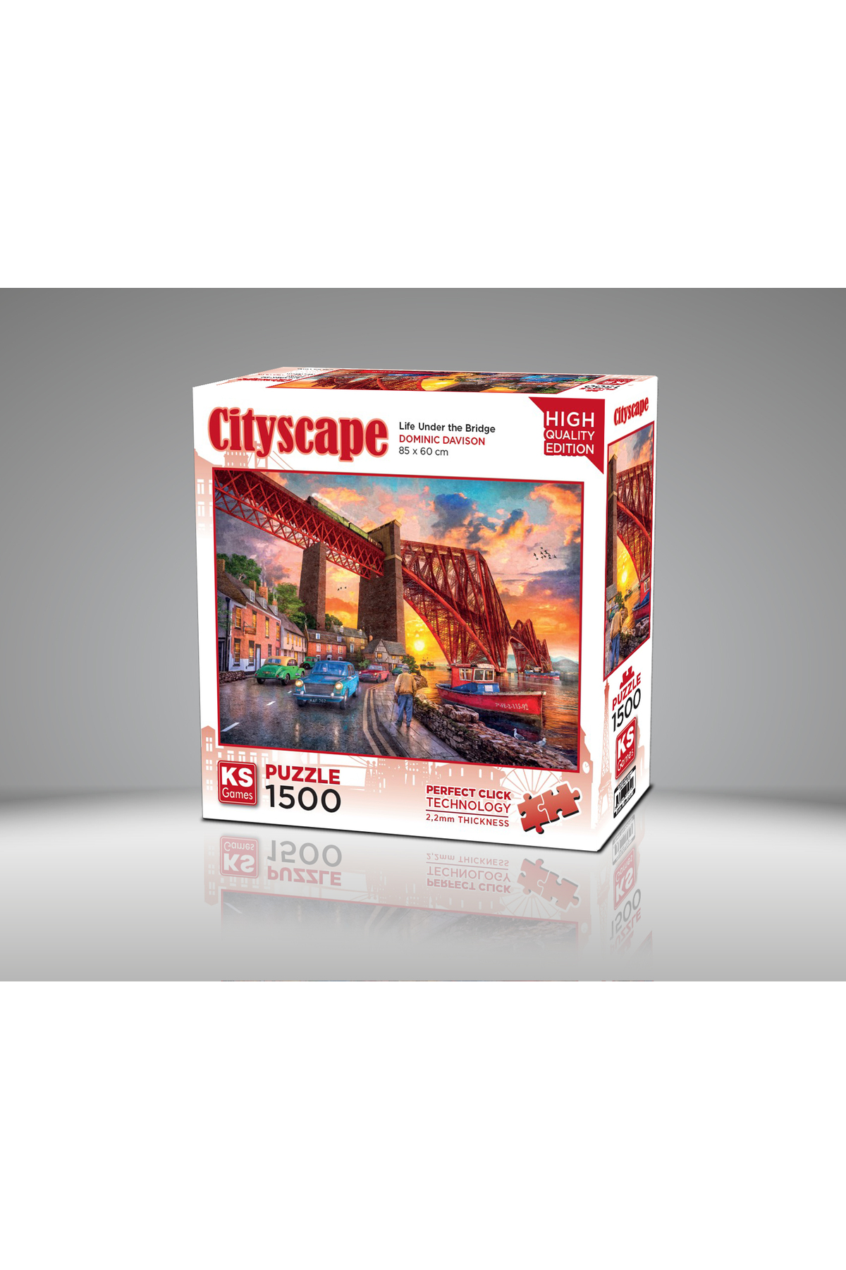 پازل پل چهارم در قطعه SUNSET 1500 اورجینال Ks Games