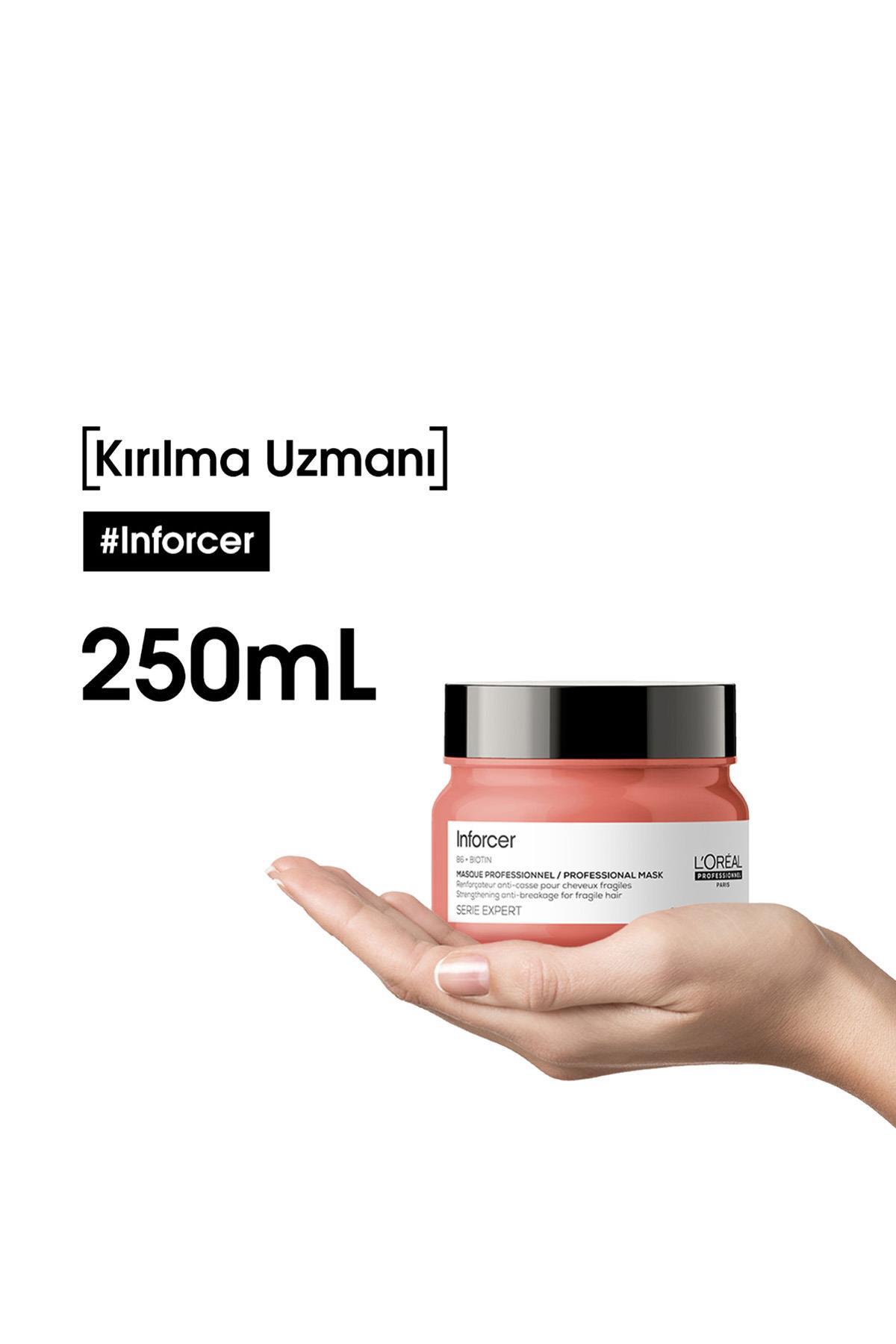 ماسک مو مردانه و زنانه تقویت کننده ضد حرکتی متخصص INFORCER 250ML L'oreal Professionnel