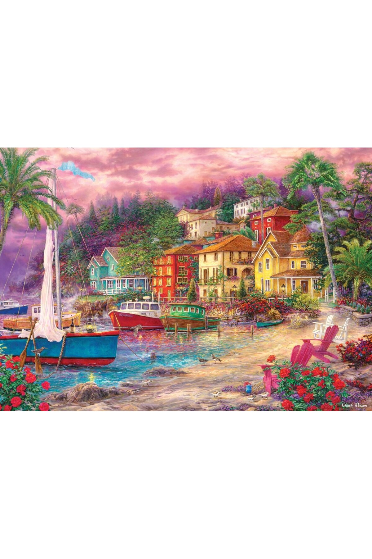 پازل سواحل EFLATUN 3000 قطعه اورجینال ارت Art Puzzle
