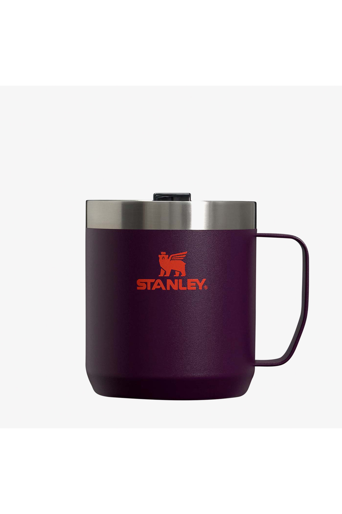 فلاسک لیوان کمپینگ قمقمه بنفش استیل کلاسیک 0.35 لیتری اورجینال Stanley