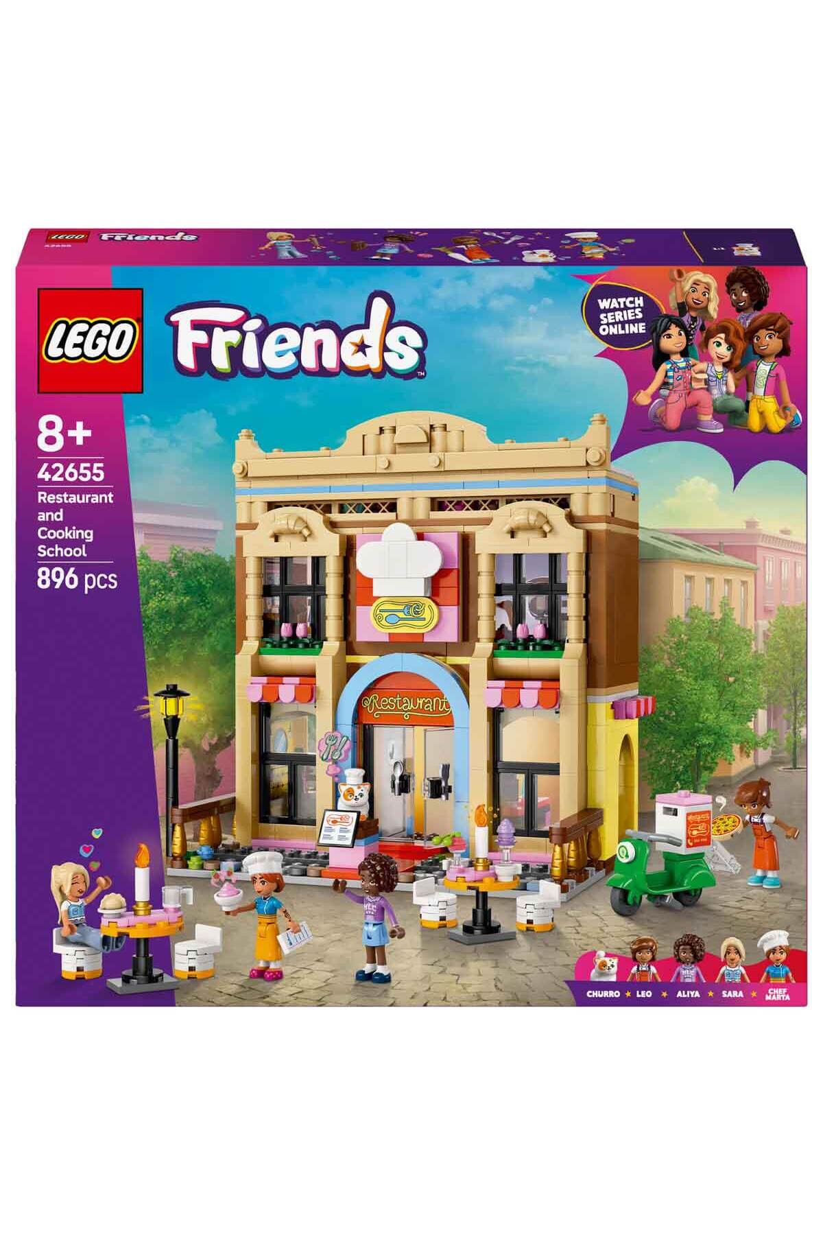 لگو رستوران دوستان مدرسه آشپزی 42655 MINI BABY برای کودکان 8 ساله بالاتر اورجینال LEGO