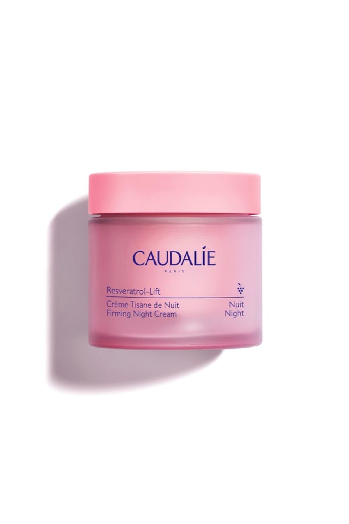 Caudalie کرم شب برای تقویت و روشن‌کننده پوست با اثر فرم‌دهی و ریزش چین و چروک با رزوراترول 50 میلی‌لیتر