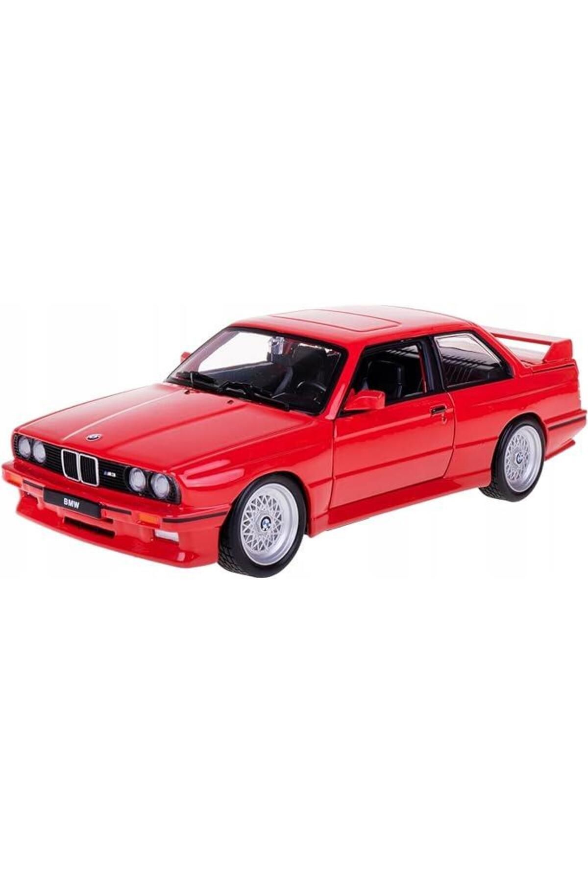 مدل خودرو ماشین BMW سری 3 M3 1 24 1988 قرمز اورجینال BBURAGO