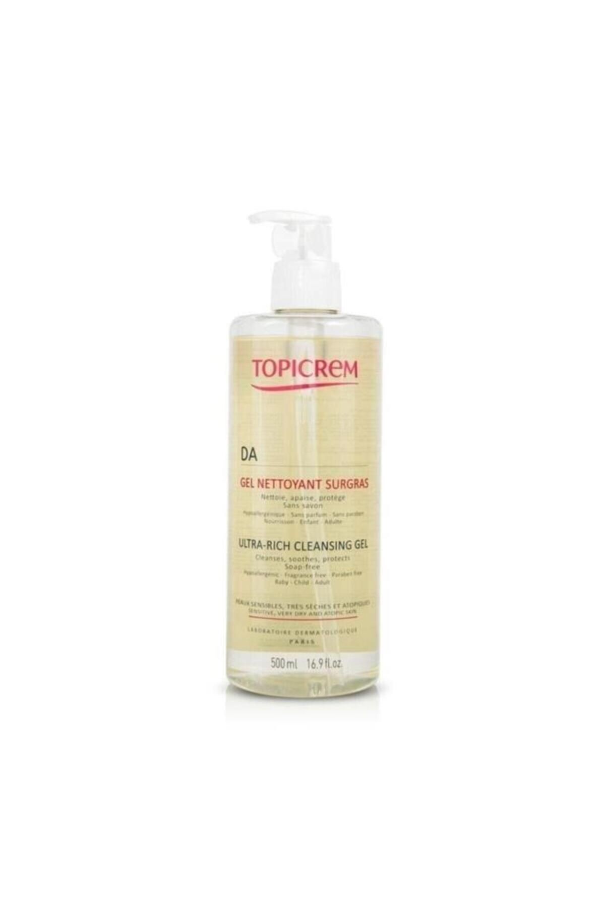 پاک کننده صورت نام ژل و بدن ULTRA RICH 500ML Topicrem