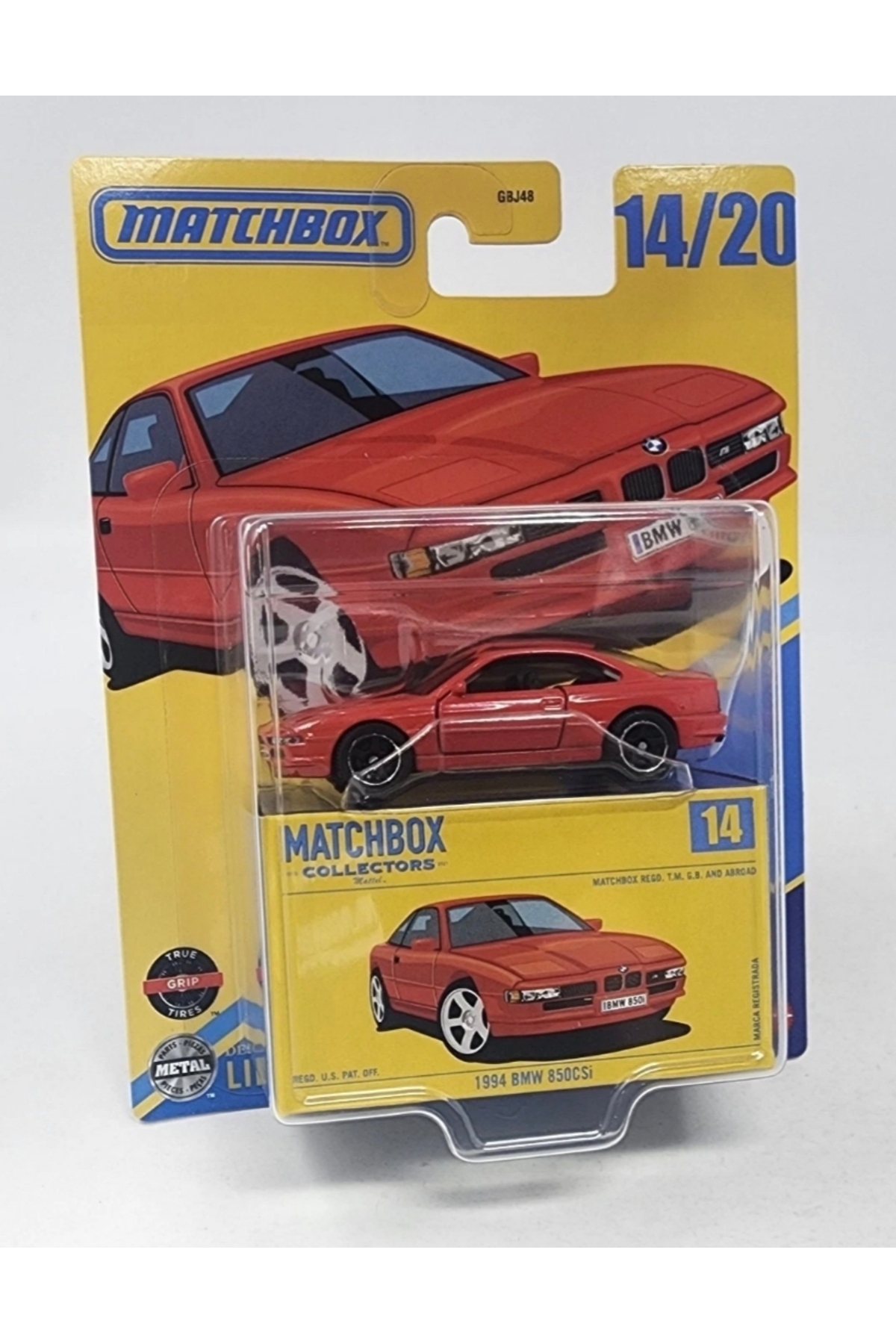 ماشین اسباب بازی 1 64 MATCHBOX 2025 COLLECTORS EDITION 1994 BMW 850CSI مدل کلکسیونی HOT WHEELS