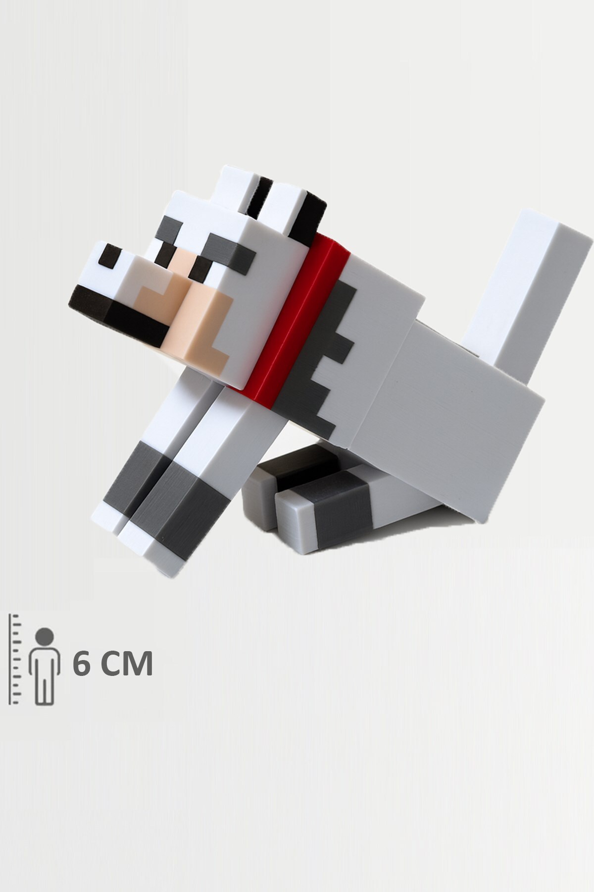 اسباب بازی های فیگور دیگر مشترک انیمیشن MINECRAFT DENNIS WOLF KURT DOG FigürDizayn