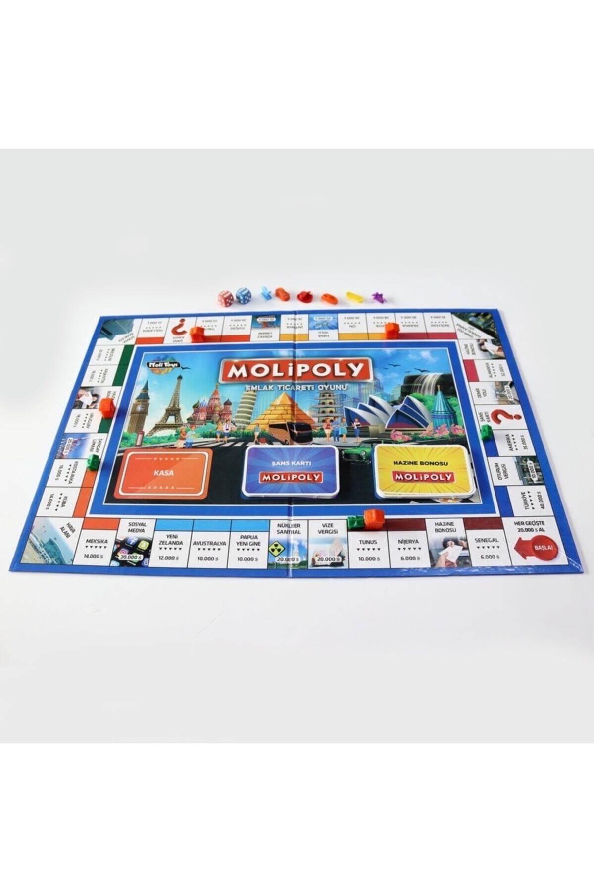 بازی های رومیزی تجارت املاک و مستغلات Molipoly مجموعه Agrander 2  Moli Toys