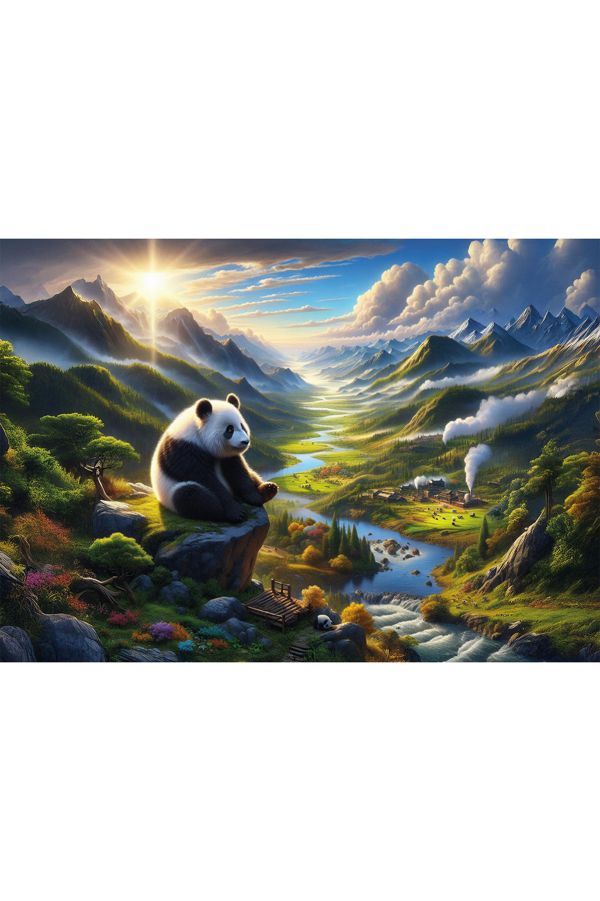 اشیاء دکوراتیو و مجسمه PAREAN'S PEACE STOP 500 قطعه اورجینال ارت پازل Art Puzzle