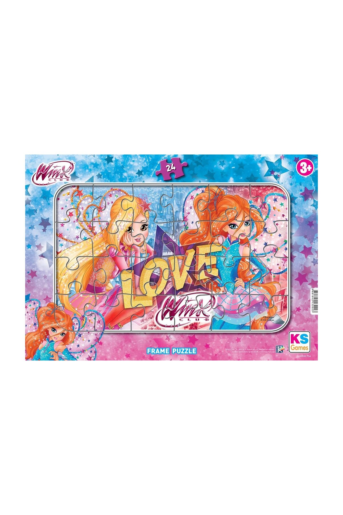 پازل قاب WINX 24 اورجینال Ks Games