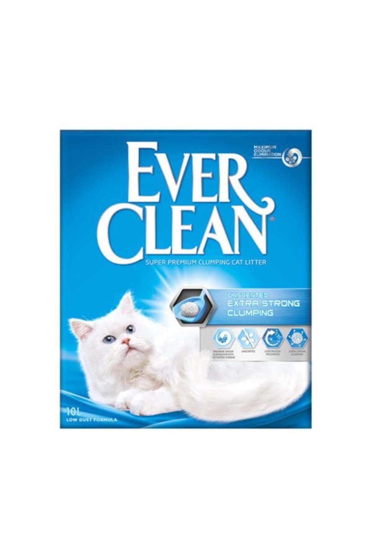 خاک گربه بنتونیتی بدون رایحه اور کلین Ever Clean Extra Hygiene، ۱۰ لیتر