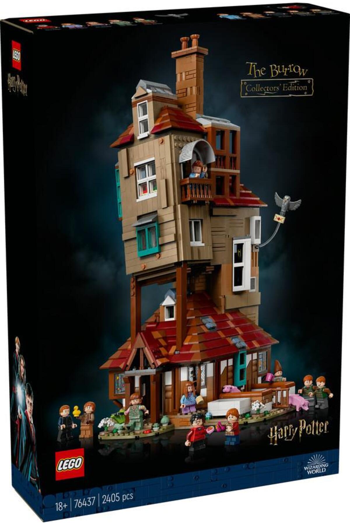 لگو و اسباب بازی های ساخت محور هری پاتر 76437 THE BURROW – نسخه کلکسیونی اورجینال LEGO