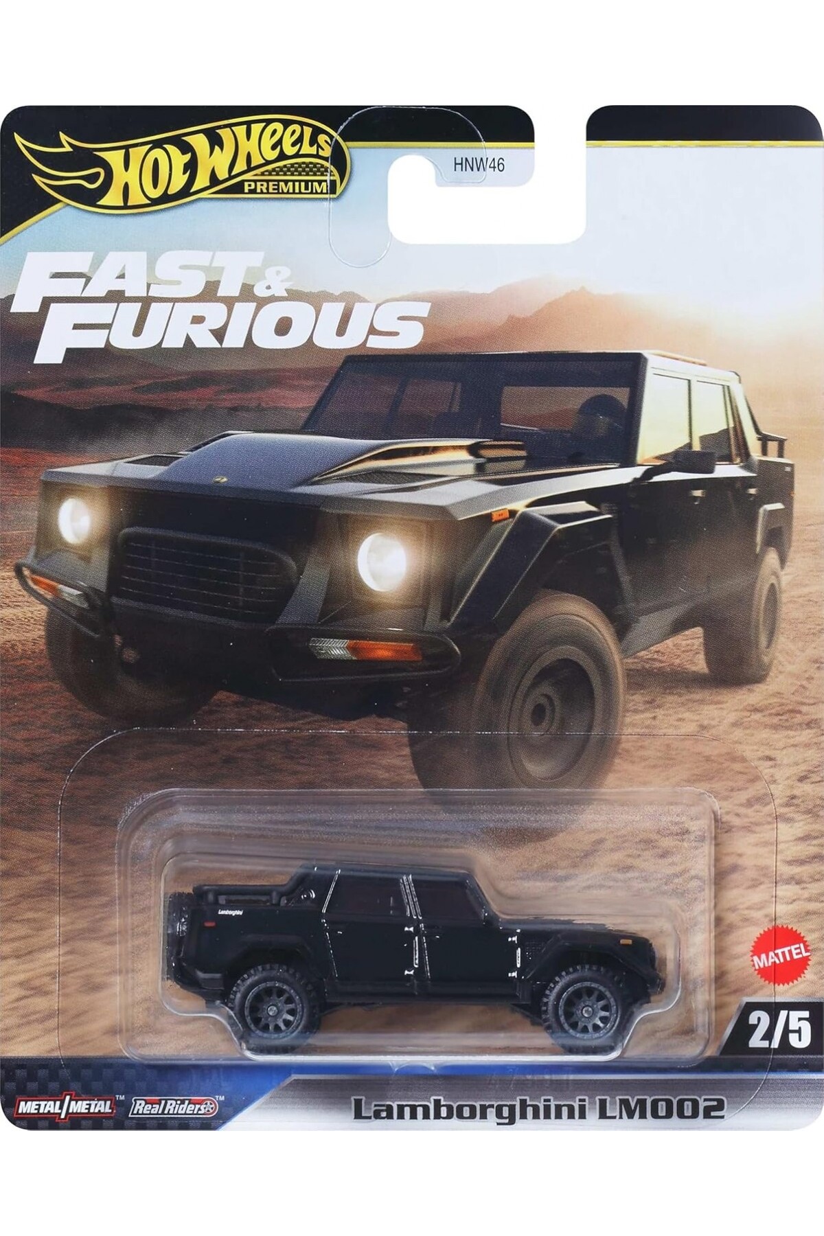 ماشین اسباب بازی لامبورگینی سریع و خشمگین ممتاز LM002 JBL86 HOT WHEELS