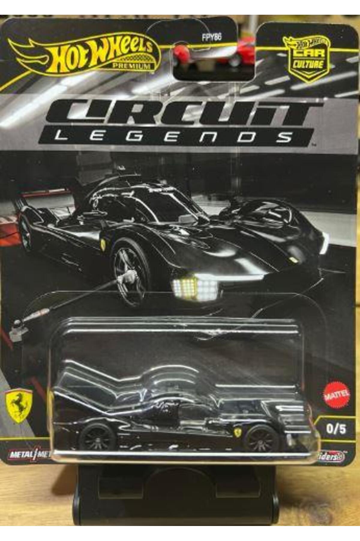 مدل خودرو PREMIUM CIRCUIT LEGENDS FERRARI 499P FPY86 JBK66 اورجینال HOT WHEELS