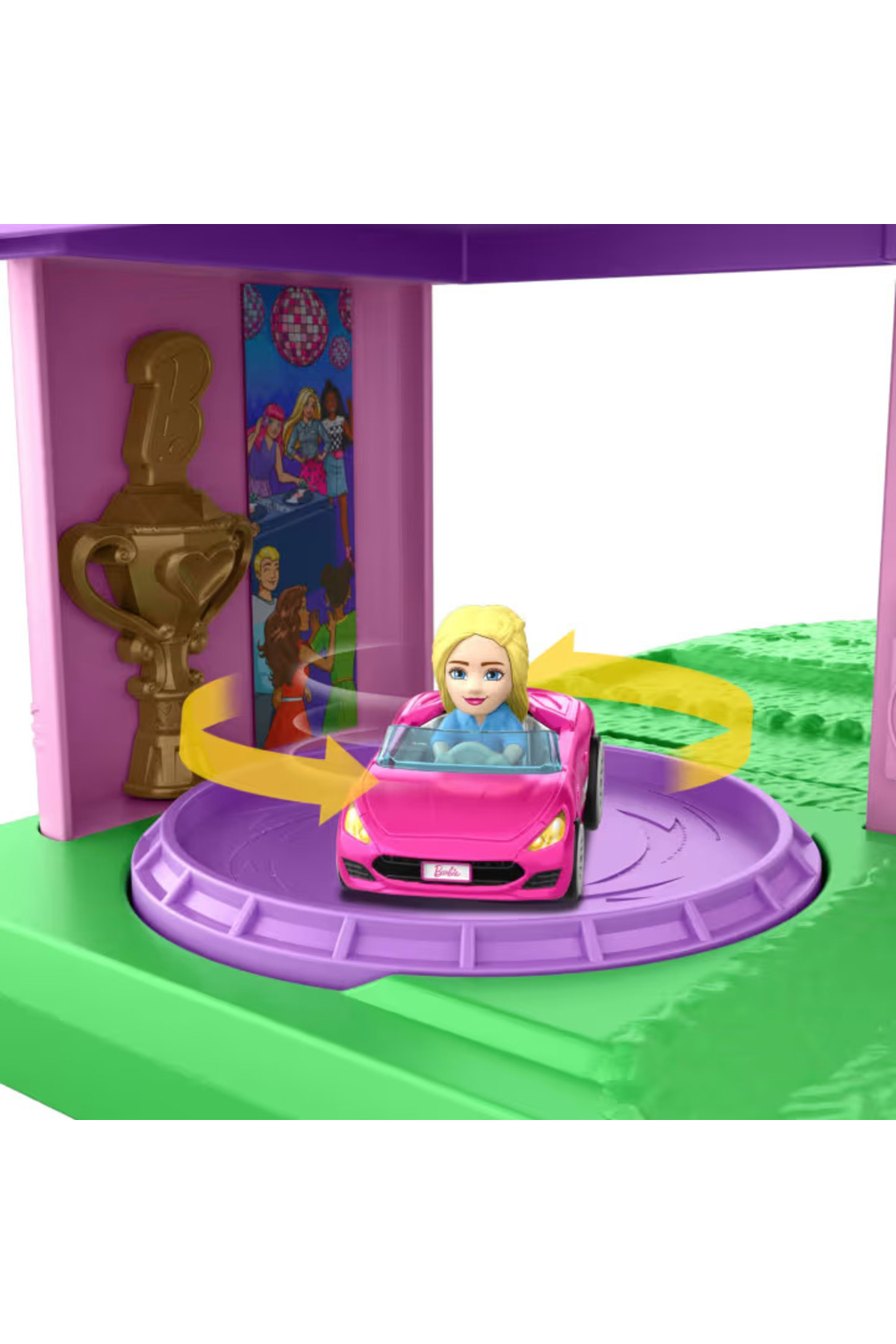 ماشین اسباب بازی RACERVERSE BARBIE PLAYSET 'MALIBU' و 'BROOKLYN' با های JDD65 HOT WHEELS