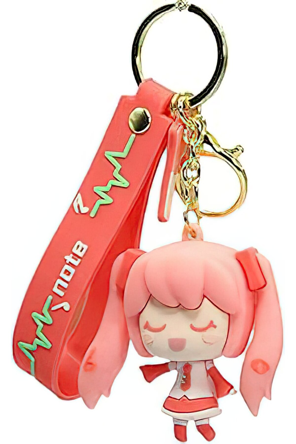 جلیقه کلید انیمه HATSUNE MIKU LAITO MEIKO جاکلیدی و کیف لوازم جانبی KAGAMINE RIN LEN FG KONNİCHİWA
