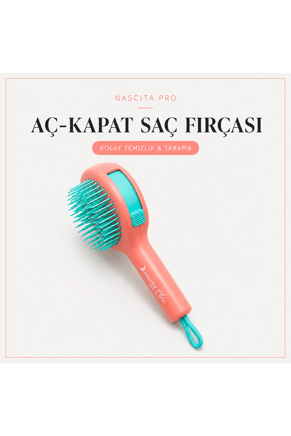 برس موی بازوبسته‌شونده ناسیتا Nascita مدل NASFPRO00050OR