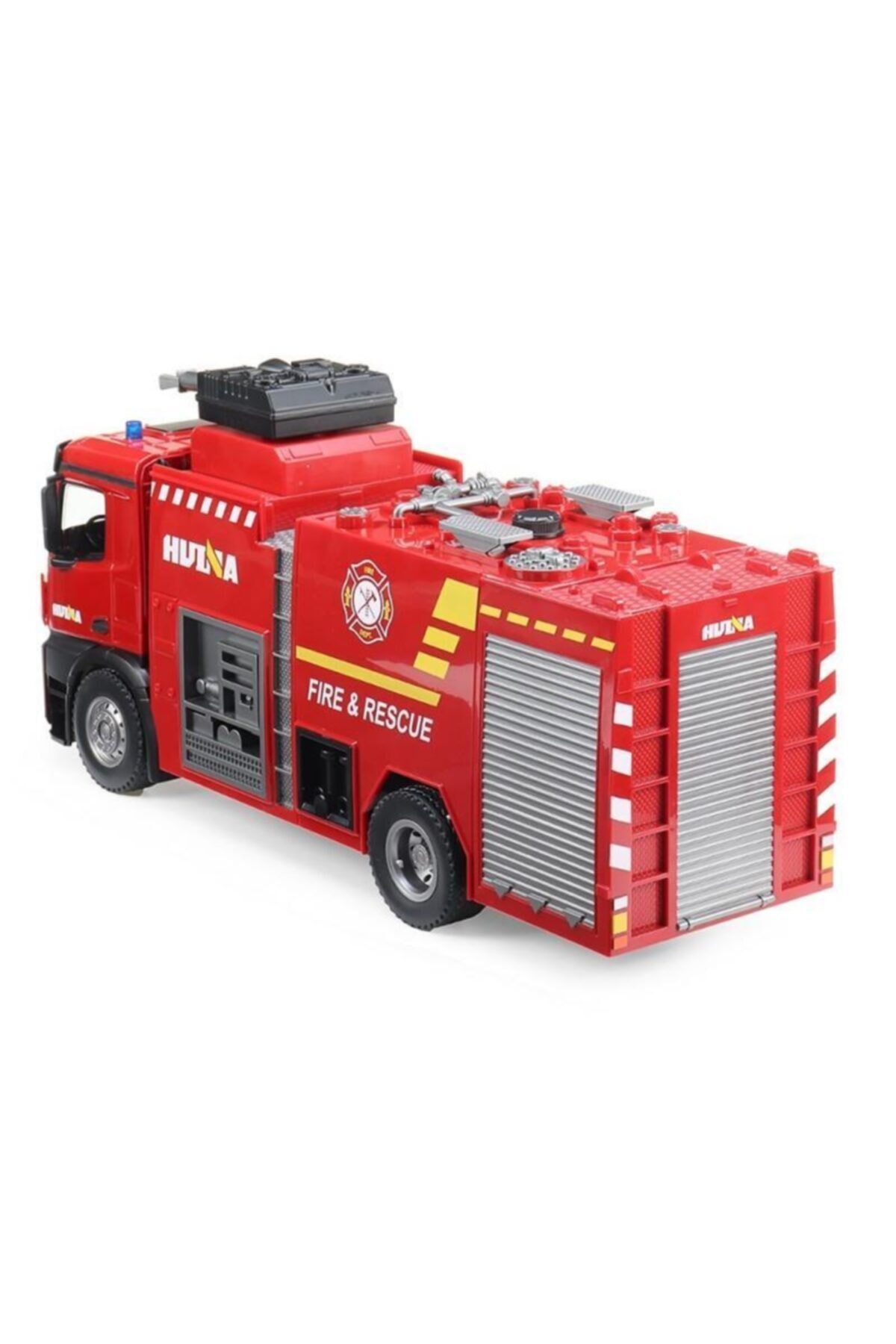 مدل خودرو 1 14 62CM RC ریموت کنترل آتش نشانی ماشین 22 کانال اسپری آب 1562 اورجینال Huina