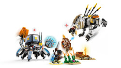 مجموعه ساختنی آلوی و وارل در برابر ربات‌های متال‌کاب و هیزاردثی لگو LEGO مدل 77037، ۷۶۸ قطعه، حداقل سن ۹ سال