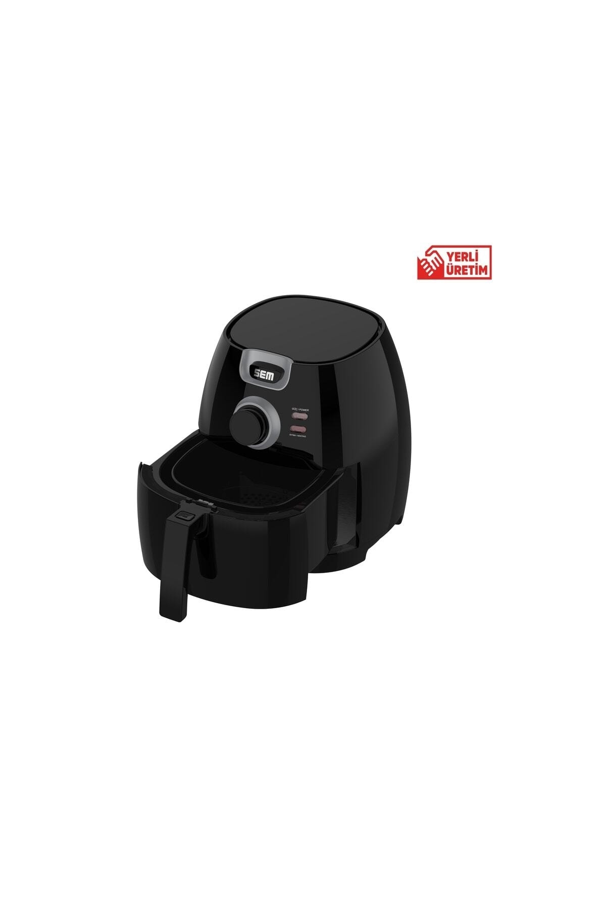 سرخ کن اسمارت ایرکوک 5 لیتری بدون روغن هوای داغ AIRFRYER 8 برنامه 1650 وات اورجینال SEM