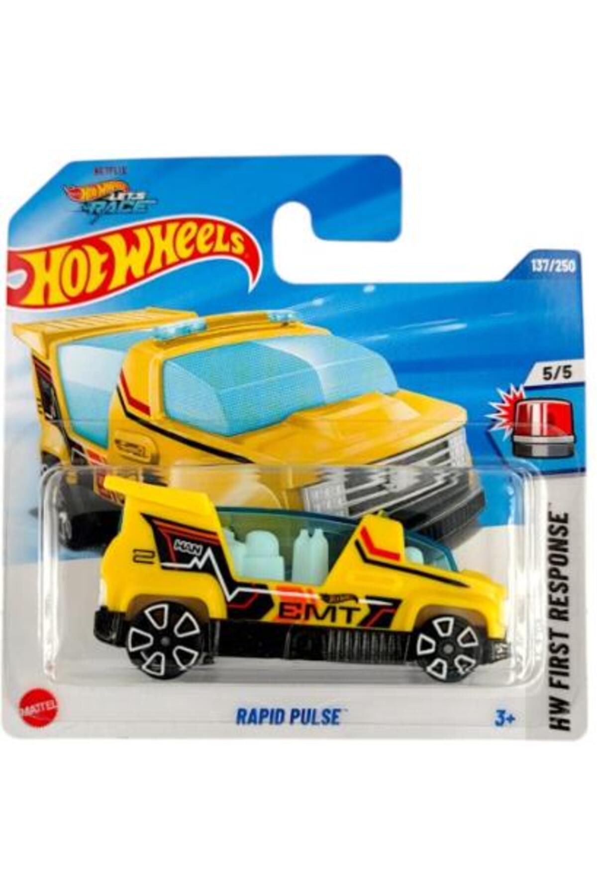 ماشین اسباب بازی PULSE SINGLE CARS RAPID HYY76 پاسخ اول HW هات ویلز اورجینال HOT WHEELS