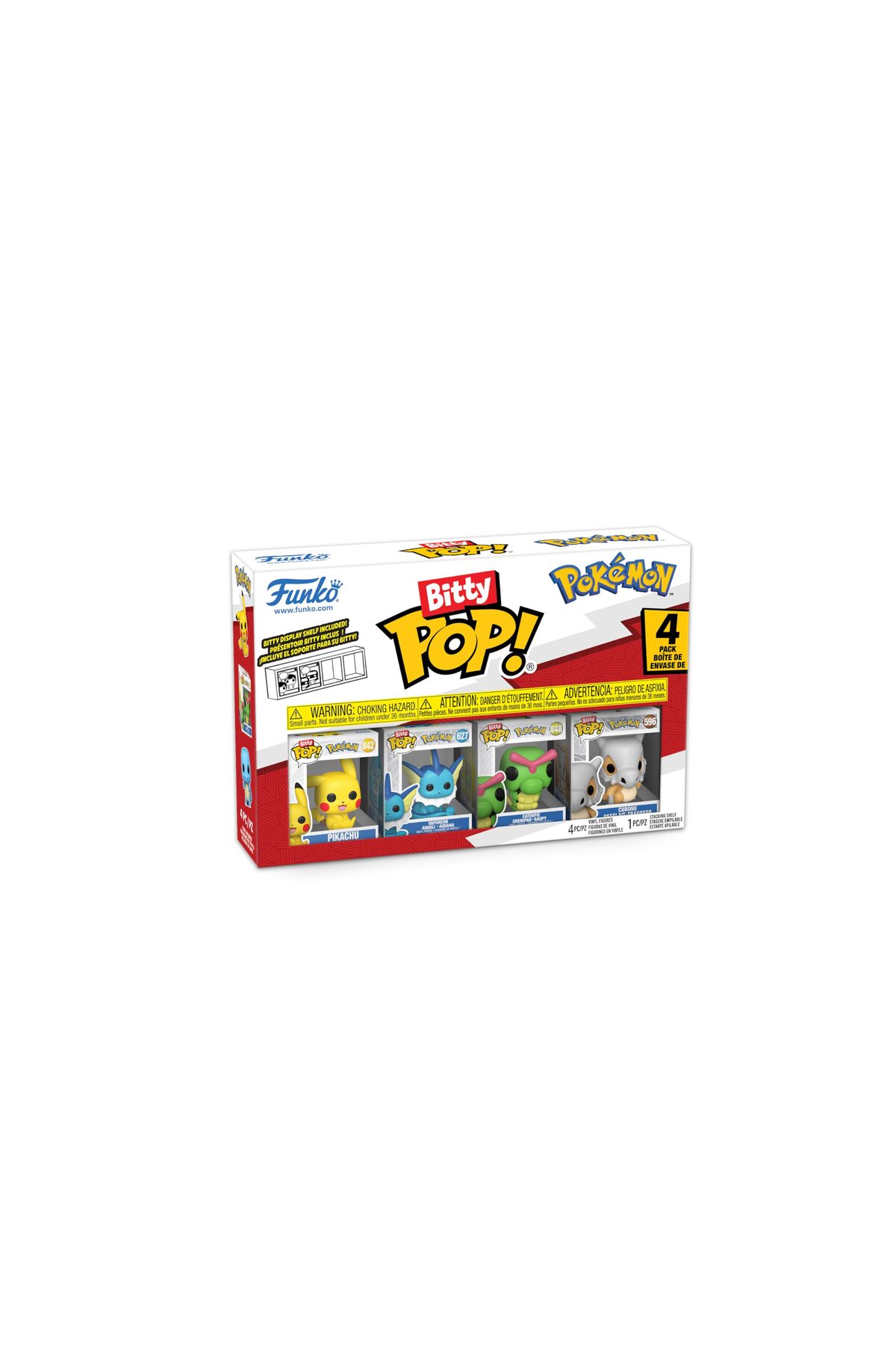 فیگور BITTY POP: POKEMON PIKACHU 4 PACK MASKOETİCARET