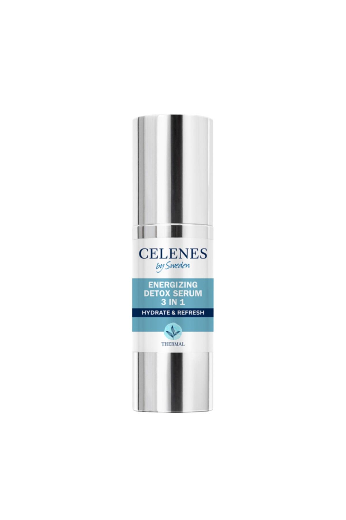 سرم پوست حرارتی 3 در 1 REVIVAL SUPER DETOX 30 میل Celenes by Sweden