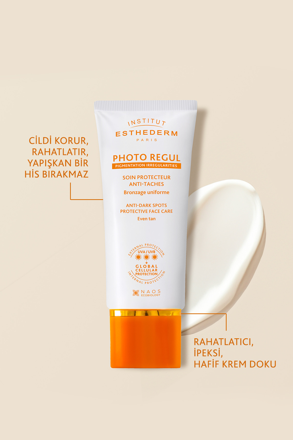 INSTITUT ESTHEDERM کرم ضد آفتاب ضد پیری و ضد برنز Photo Regul SPF50+ 50 میلی لیتر
