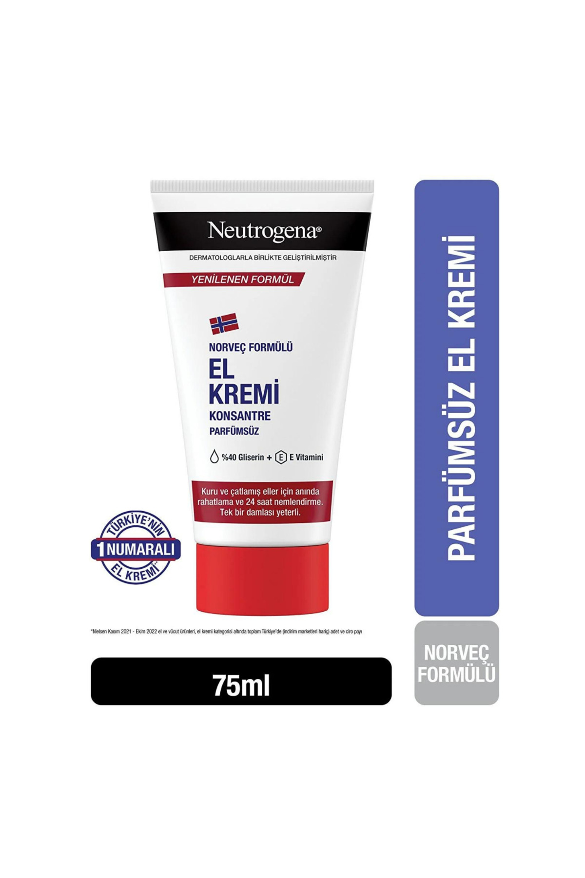 کرم بدن متخصص پوست دست نوتروژنا بدون عطر 75 میل را توصیه کرد Neutrogena