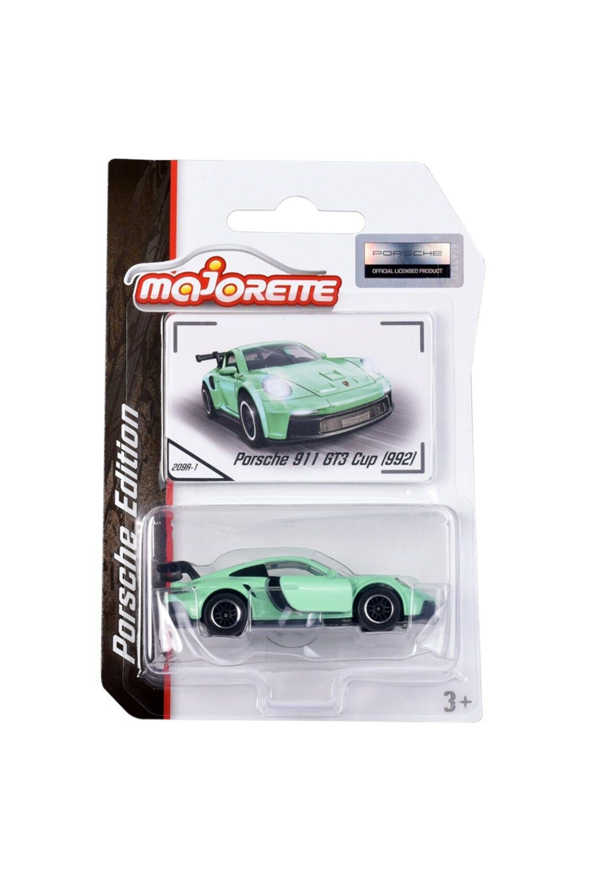 ماشین اسباب بازی PORSCHE PREMIUM CARS 209R 1 911 GT3 CUP 992 Majorette