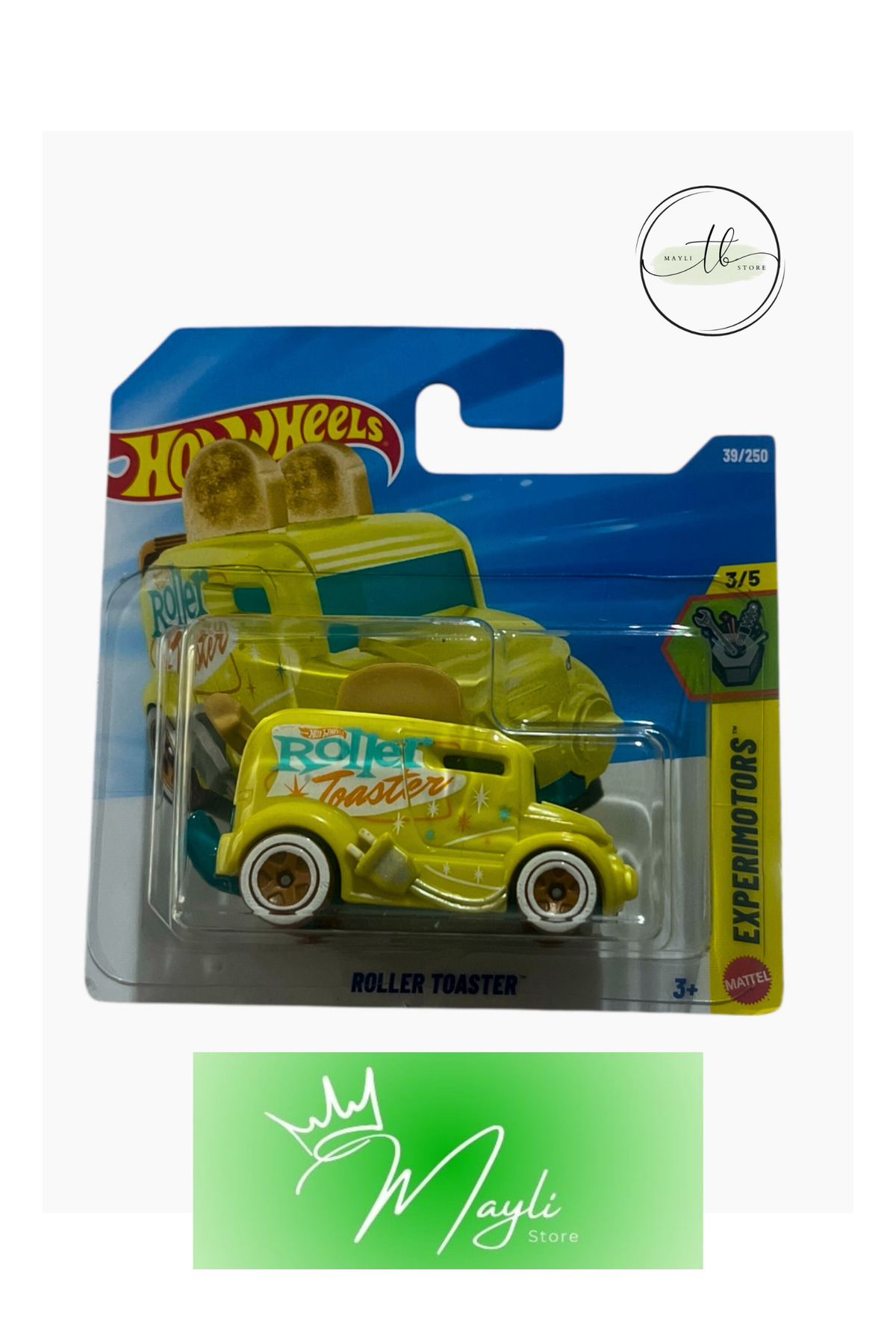 ماشین اسباب بازی رول توستر EXPERIMOTORS 1 64 مقیاس 39 250 JJJ10 N521 2026 HOT WHEELS