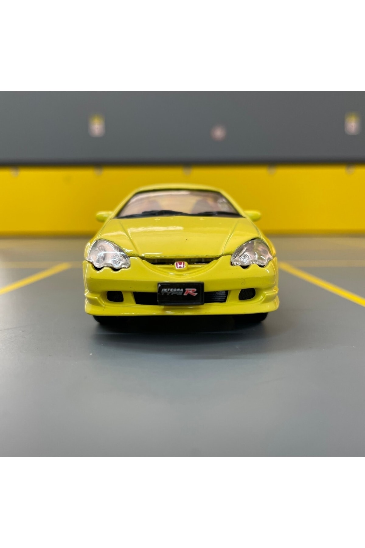 مدل خودرو HONDA INTEGRA TYPE R 1 36 SCALE DIECAST METAL MODEL CAR PULL DROP TOY اورجینال Genel Markalar