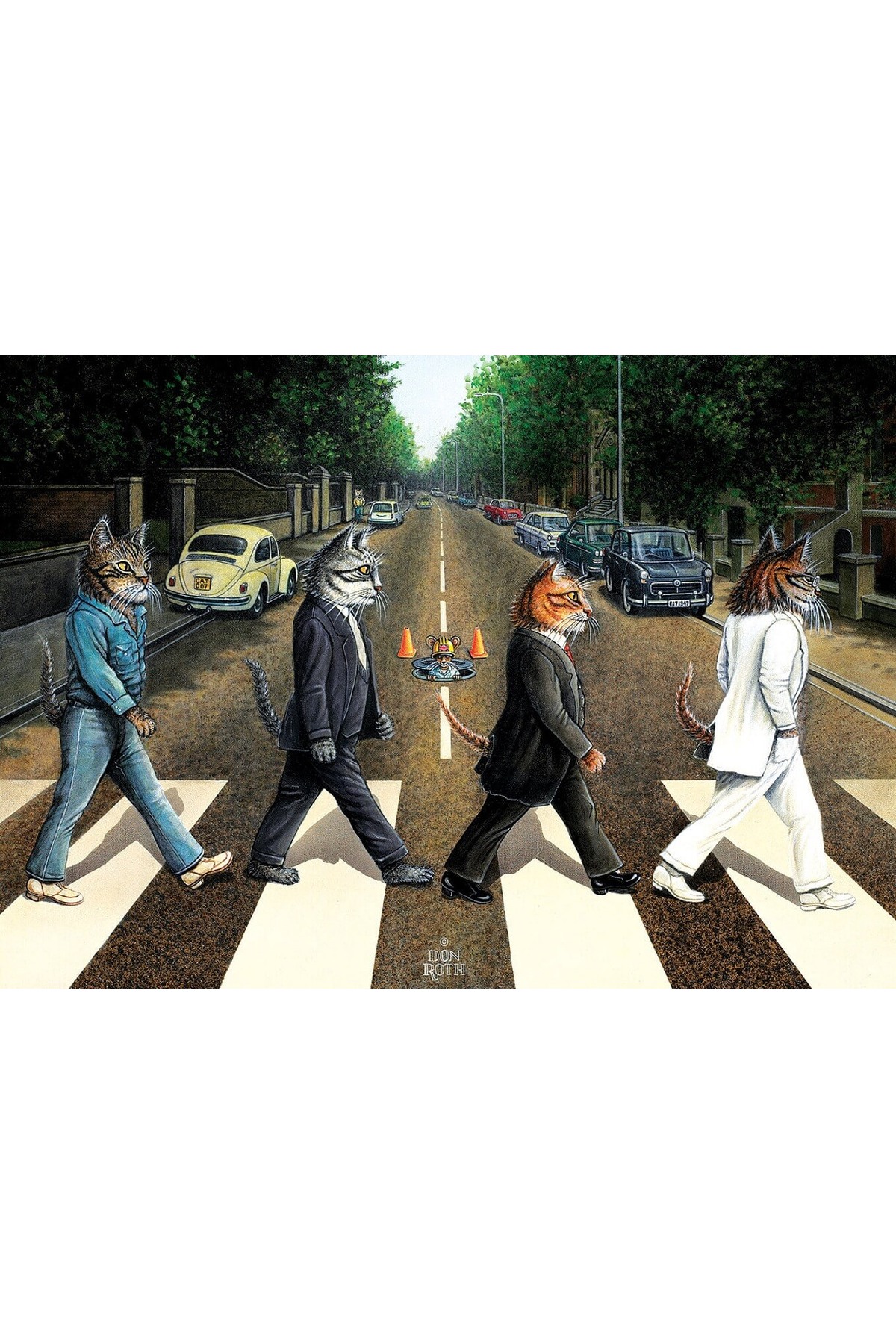 پازل هنر 5193 گربه PATH 1000 PIECE Art Puzzle