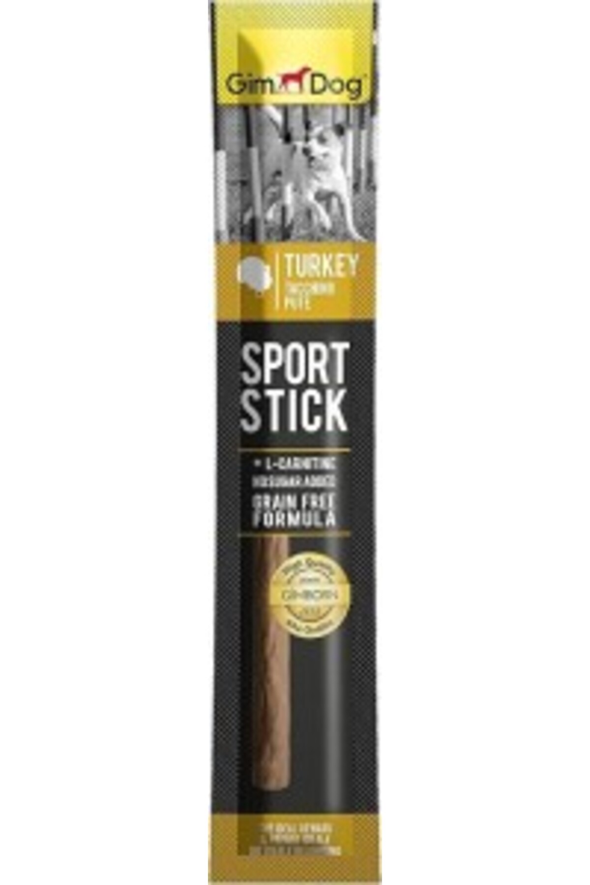 تشویقی نواری سگ با گوشت بوقلمون ۱۲ گرمی جیم‌داگ Gimdog Sportsticks