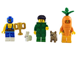 مجموعه ۳تایی ساخت مینی‌فیگور لگو LEGO آیکونیک شماره ۹۰، مدل 990040، ۱۵ قطعه، حداقل سن ۷ سال